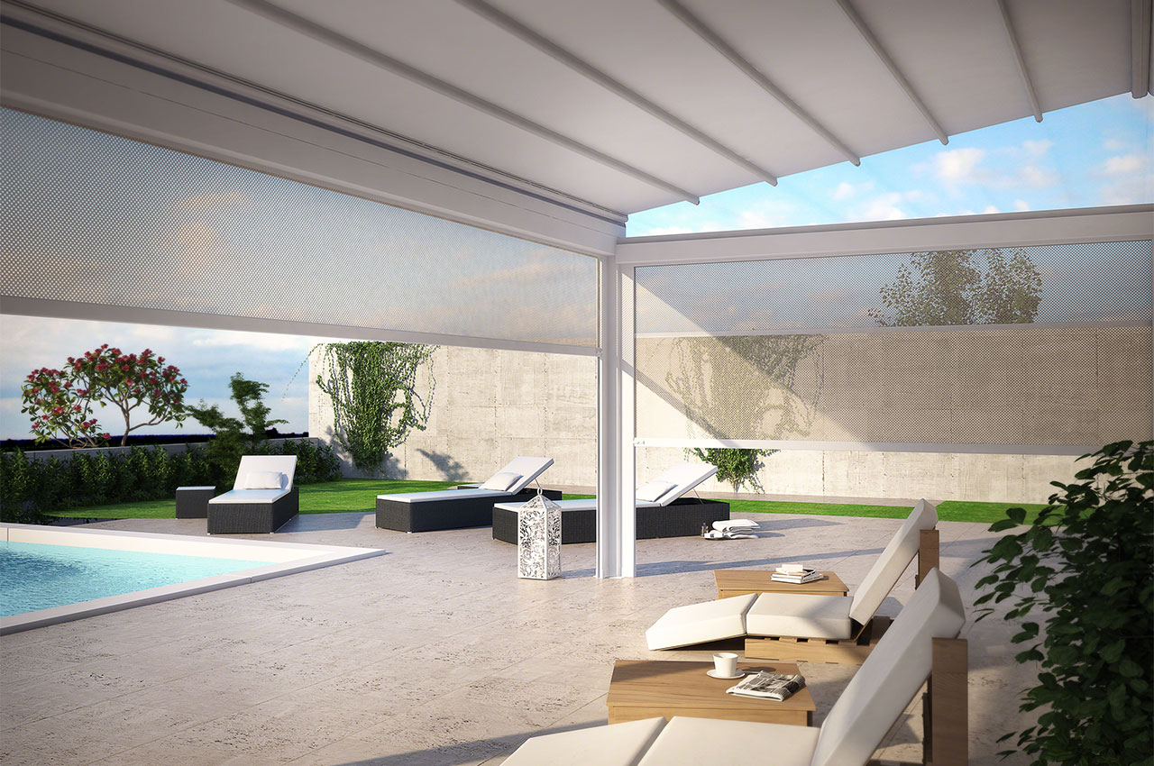 Retractable Roofs, Architectural Retractable Pergolas and Roof Systems ...